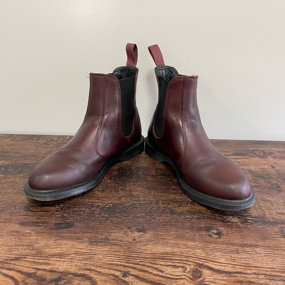 Dr. Martens- 2967 Cherry Red Chelsea Boot